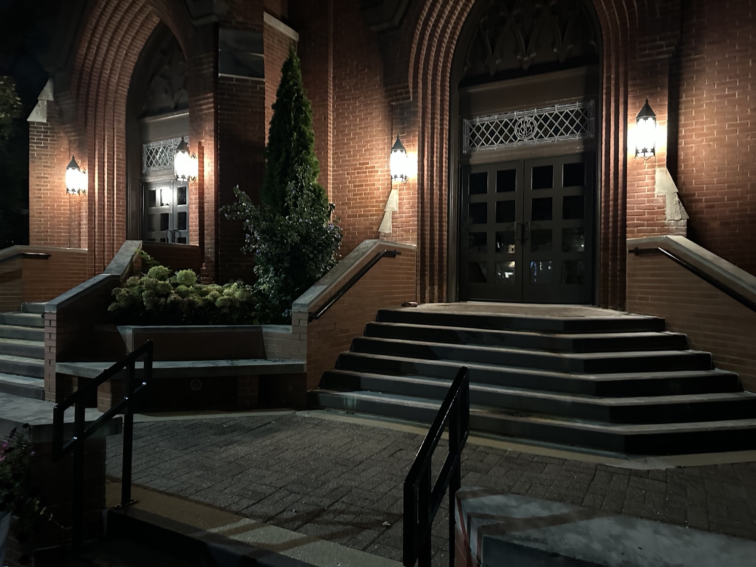 Historic church entrance
