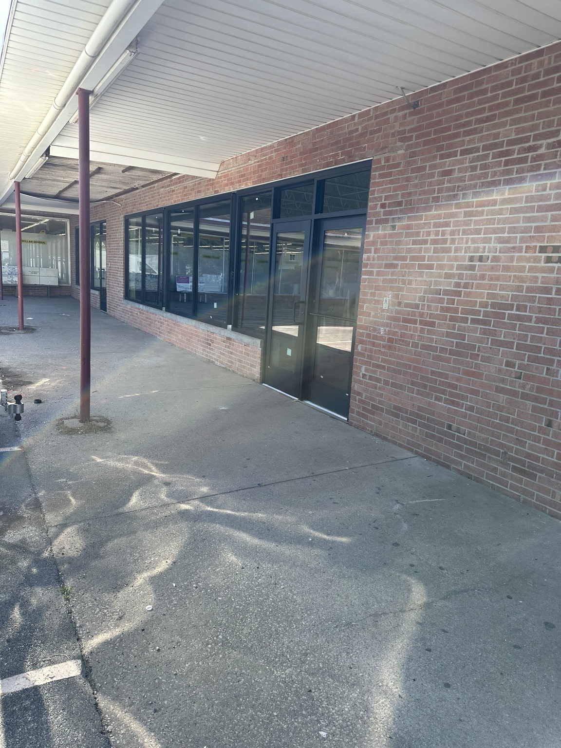 Storefront reglazing - after