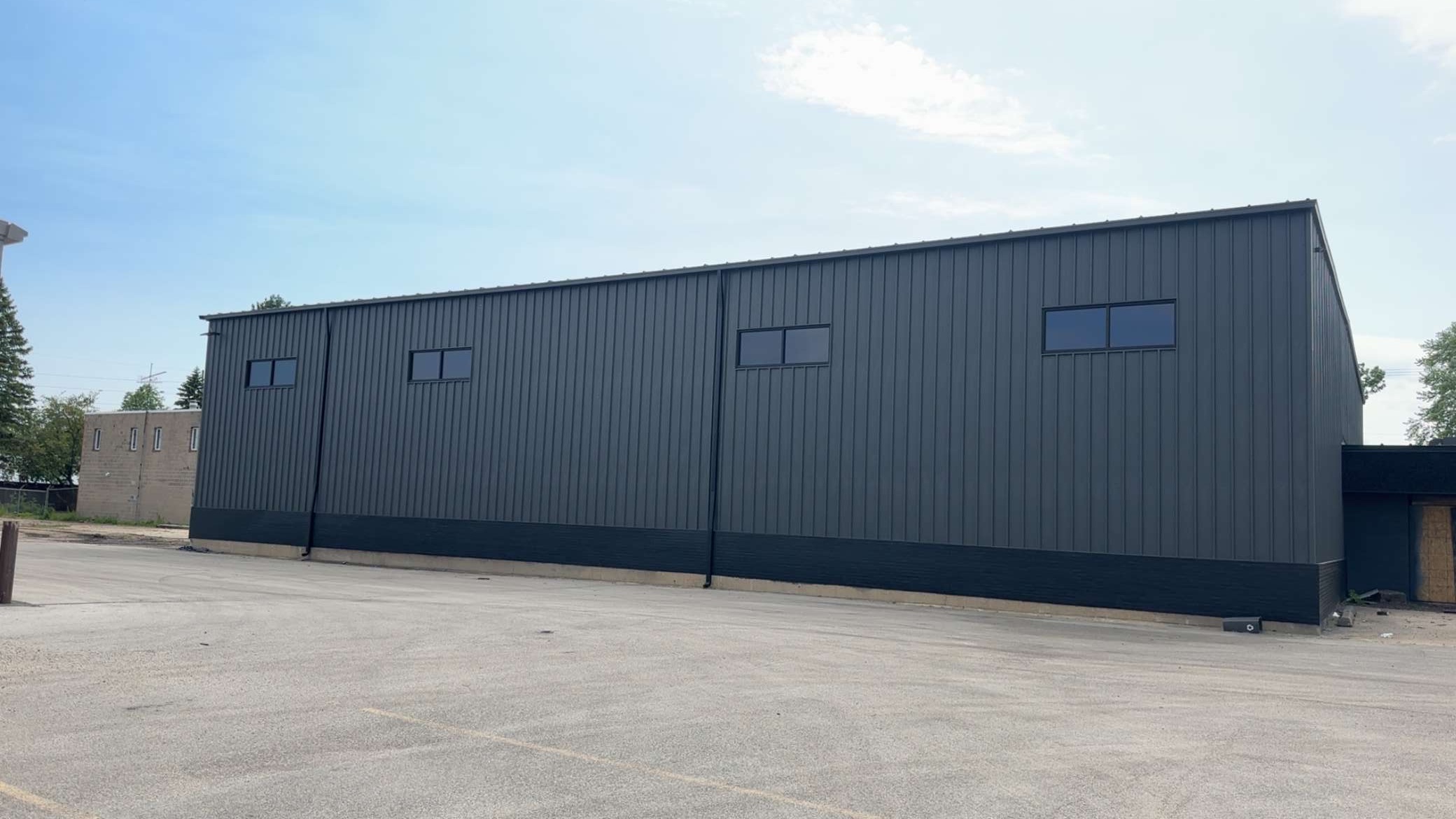 Shop exterior after renovation
