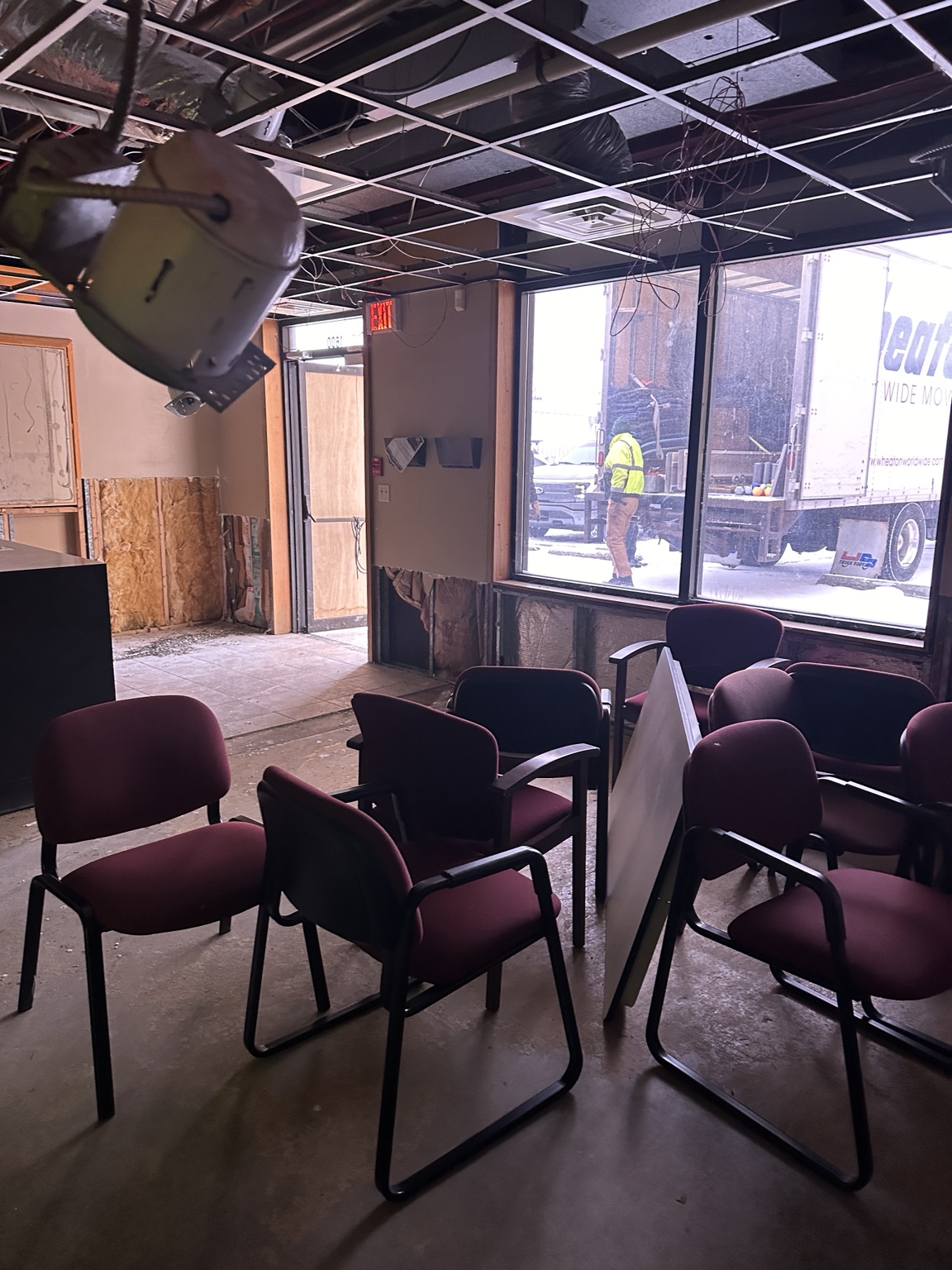Front office after renovation