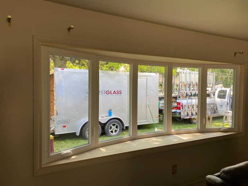 Residential glass project